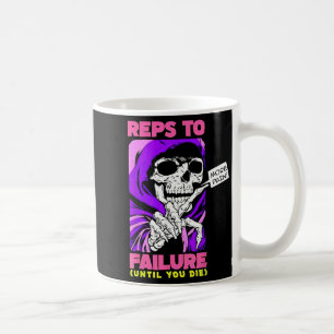 Caneca De Café Funny Reps To Failure Weinclusive F