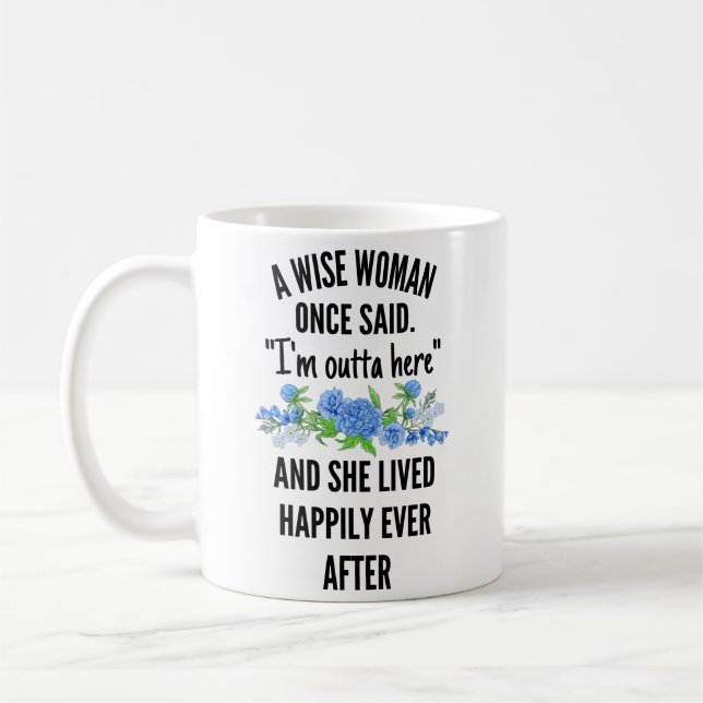 Caneca De Café Funny Retirement Gift for Women from Colleagues (Esquerda)