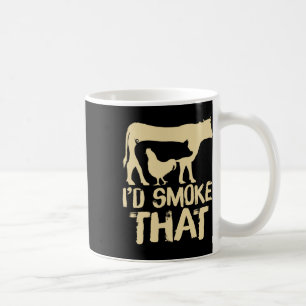Caneca De Café Funny Retro Party Smoker Chef Pai Gift I d Smo