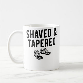 Caneca De Café Funny Running Shaved Tapered Distance Runner