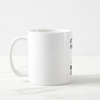 Caneca De Café Funny Second Coffee Quote Minimal Line Art Mug