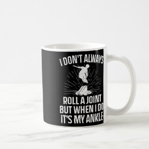 Caneca De Café Funny Skateboarding Eu Nem Sempre Enrolo Um Basead