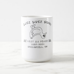 CANECA DE CAFÉ FUNNY SPRINGFIELD OHIO DUCK DUCK GANHOU CAFÉ MUG