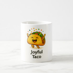 Caneca de Café Funny Taco Presente Divertido par