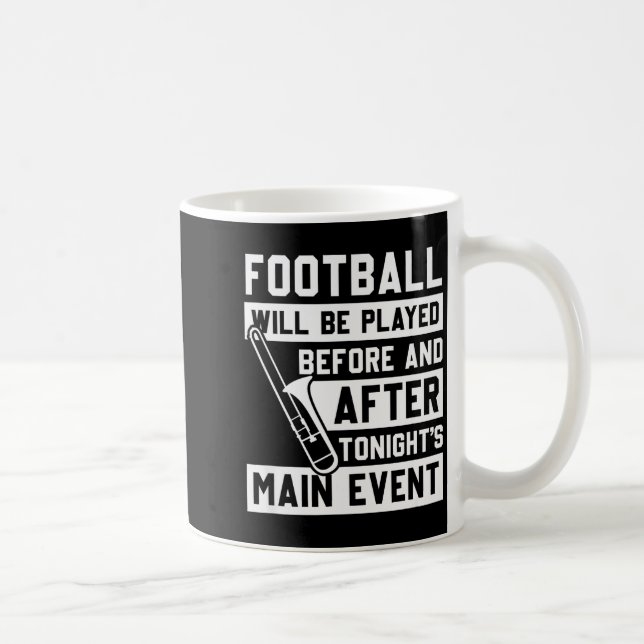 Caneca De Café Funny Trombone Player Marching Band  (Direita)