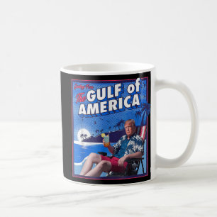 Caneca De Café Funny Trump Americas Golfo México Presidente Trump