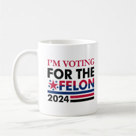 Caneca De Café Funny Trump Felon