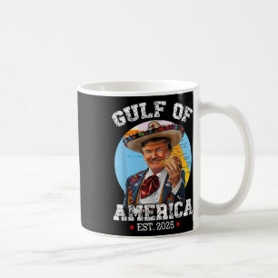 Caneca De Café Funny Trump Golfo Da América Dos Eua 2025 Trump