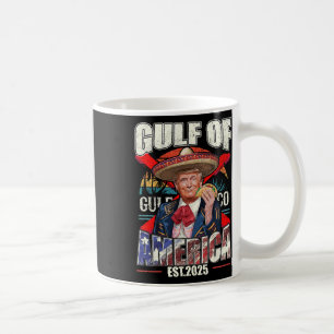 Caneca De Café Funny Trump Golfo Dos Eua América 2025 Trump Merch