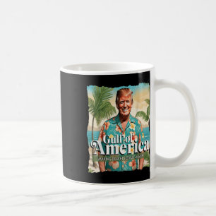 Caneca De Café Funny Trump Graphic Golfo Da América Trump Merch