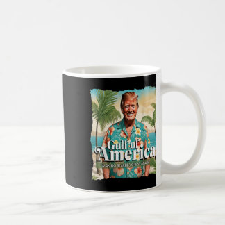 Caneca De Café Funny Trump Graphic Golfo Da América Trump Merch