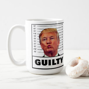 Caneca De Café Funny Trump Guilty