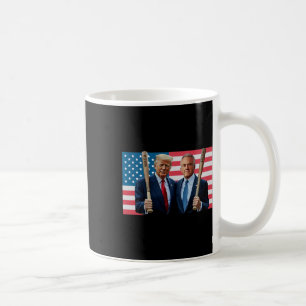 Caneca De Café Funny Trump Kennedy Mega Maha Baseball Bat Usa Fla