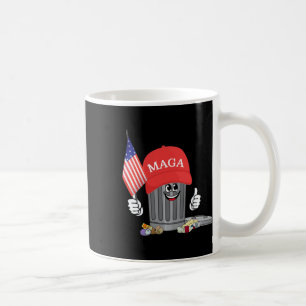 Caneca De Café Funny Trump Mega Garge Lata Personagem Cartoon Ame