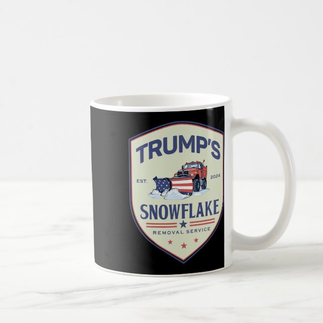 Caneca De Café Funny Trump Snowflake Serviço de Eleição 202 (Direita)