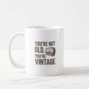 Caneca De Café Funny Vintage Birthday
