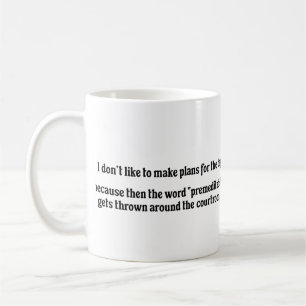 Caneca De Café Funnymug, defesa engraçada, presente para ela, pre