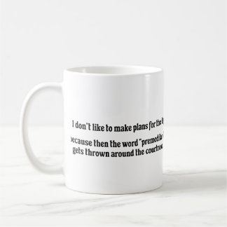 Caneca De Café Funnymug, defesa engraçada, presente para ela, pre