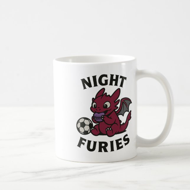 Caneca De Café Fúrias Noturnas Futebol  (Direita)