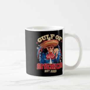 Caneca De Café Furioso Golfo Trump Da América Dos Eua No Leste De