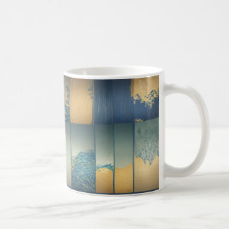 Caneca De Café Fusuma Landscape - Japanese Screen Art Mug