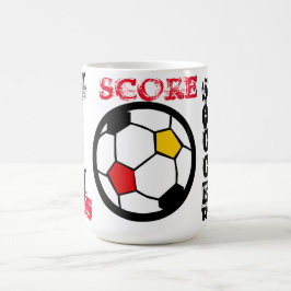 CANECA DE CAFÉ FUTEBOL