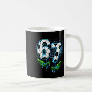 Caneca De Café Futebol 67 Crianças Sorvete Gotejamento Divertido 