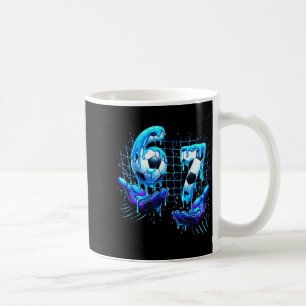 Caneca De Café Futebol 67 Crianças Sorvete Gotejamento Divertido