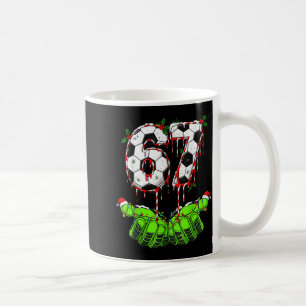 Caneca De Café Futebol 67 Seis Sete Divertido Gen Alfa Meme Gotej