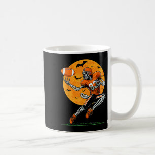 Caneca De Café Futebol Americano Esqueleto Meninos Halloween Fute
