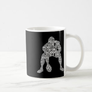 Caneca De Café Futebol americano Lineman Garotos 1