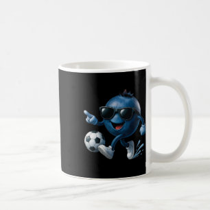 Caneca De Café Futebol Blueberry