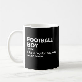 Caneca De Café Futebol Boy Engraçado Definição de Futebol
