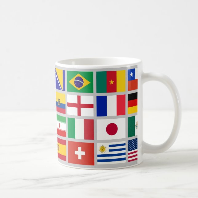 CANECA DE CAFÉ FUTEBOL BRASIL (Direita)