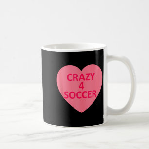 Caneca De Café Futebol - Coração Amor Dia dos Namorados Personali