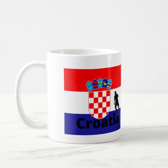 Caneca De Café futebol croata (Esquerda)