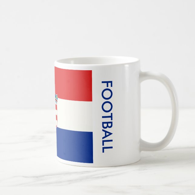 CANECA DE CAFÉ FUTEBOL DA CROÁCIA (Direita)