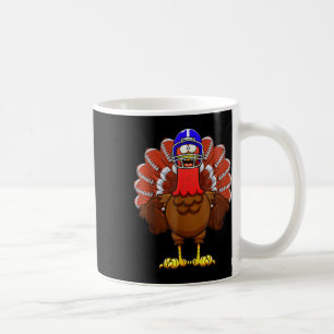 Caneca De Café Futebol da Turquia Engraçado Ação de Graças outono