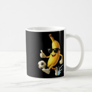 Caneca De Café Futebol de Banana Premium