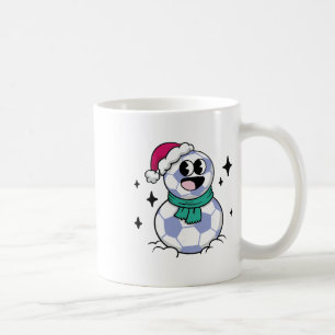 Caneca De Café Futebol de Boneco de Neve 