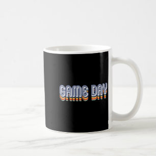 Caneca De Café Futebol de Dia de Jogo Vintage Retro Volei