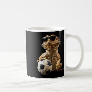 Caneca De Café Futebol de Dragão Barbudo