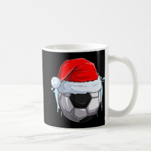 Caneca De Café Futebol de Natal - Bola de Futebol do Natal em Pap