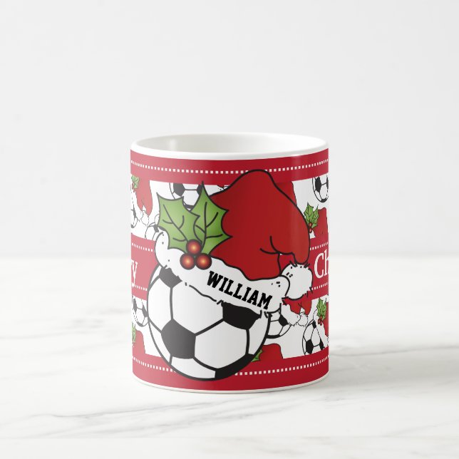 Caneca De Café Futebol de Natal bonito (Centro)