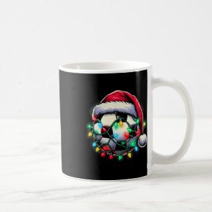 Caneca De Café Futebol de Papai Noel Ll Natal