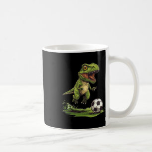 Caneca De Café Futebol Divertido Com Traje De Dinossauro Juric