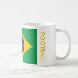 CANECA DE CAFÉ FUTEBOL DO BRASIL