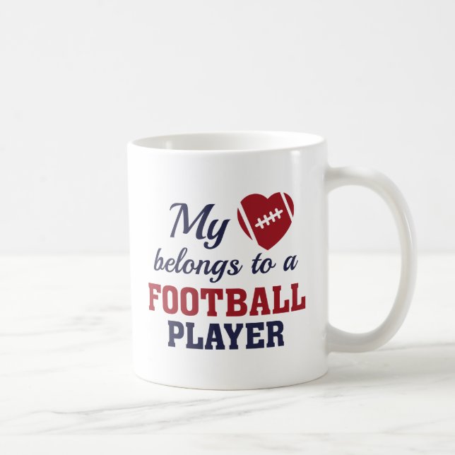 Caneca De Café Futebol do Heart Pertence (Direita)