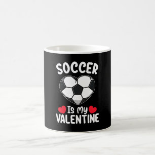 Caneca De Café Futebol É Meus Esportes Do Dia Dos Namorados