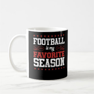 Caneca De Café Futebol Engraçado É Minha Época Favorita